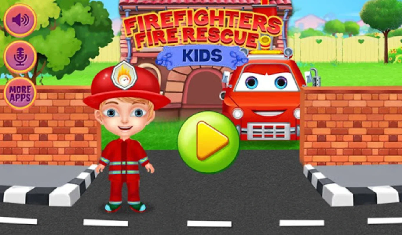 Firefighters Fire Rescue Kids for Android - Thrilling Rescue Sim