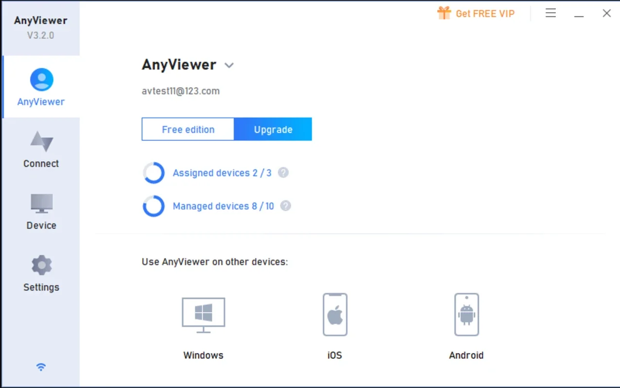 AnyViewer for Windows - Stable Remote Connection Software