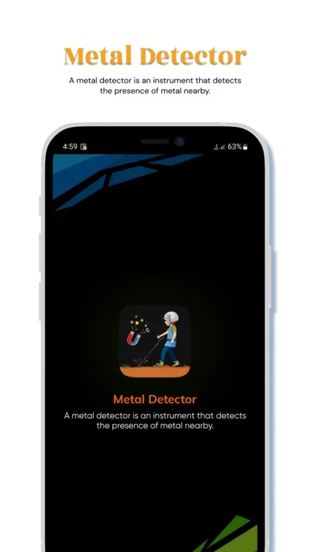 Metal Detector for Android - Handy for Detecting Metal