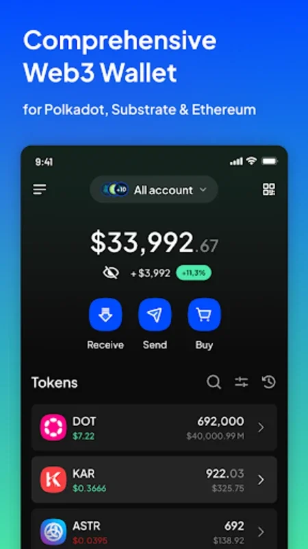 SubWallet - Polkadot Wallet for Android - Seamless Multi-Chain Experience