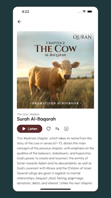 The Clear Quran Audiobook for Android - An Engaging Quranic Experience