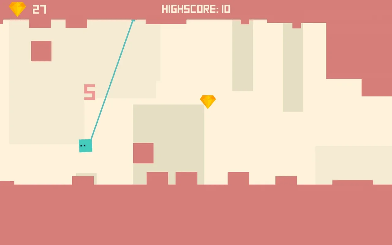 Spider Square for Android - Swing and Conquer