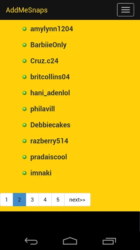 AddMeSnaps for Android - Expand Your Snapchat Connections