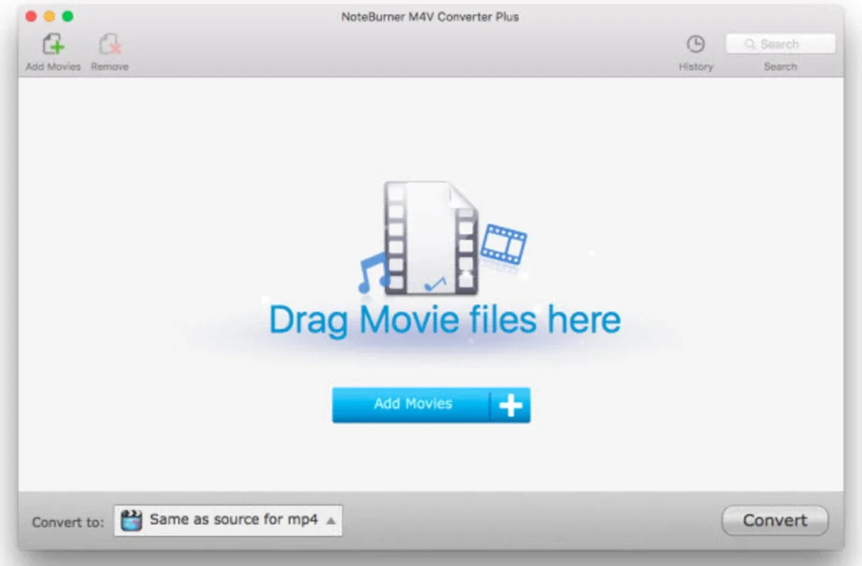 NoteBurner M4V Converter Plus for Mac: Convert iTunes M4V Movies