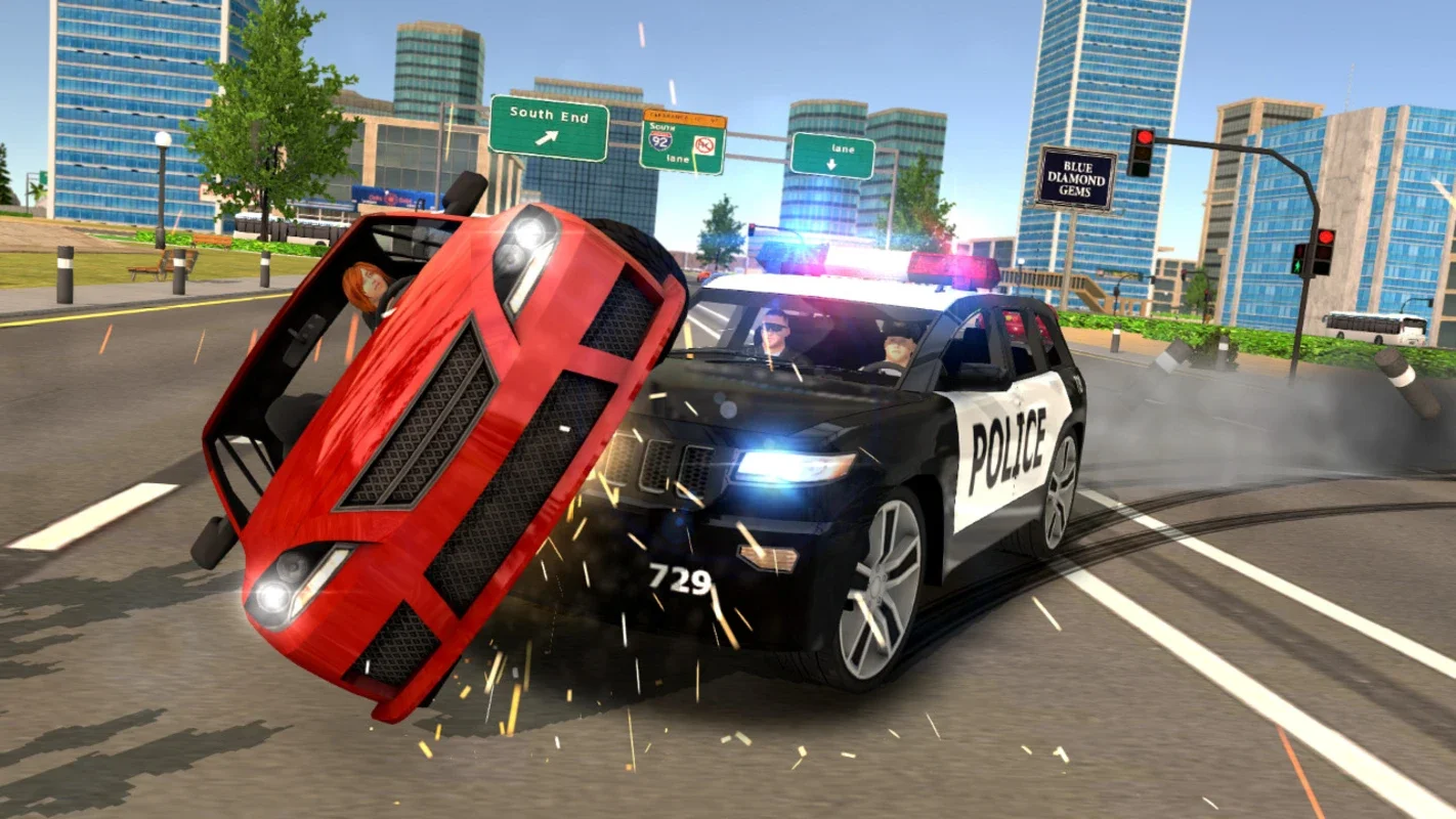 Police Car Chase Cop Simulator for Android - Thrilling Chases