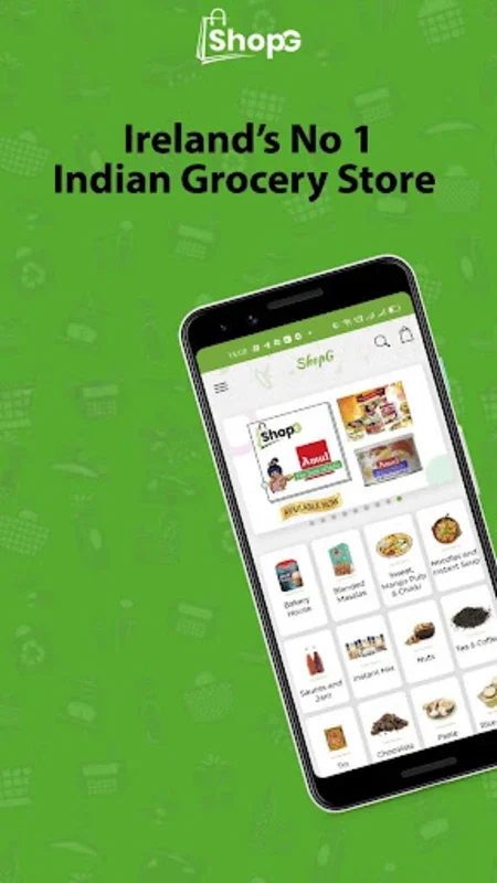 ShopG - Indian Grocery Ireland for Android: Fresh & Convenient