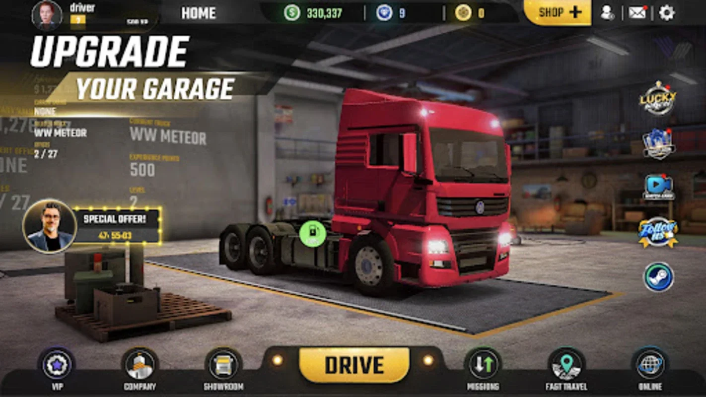 Truck Simulator World for Android: Open - World Trucking Adventure