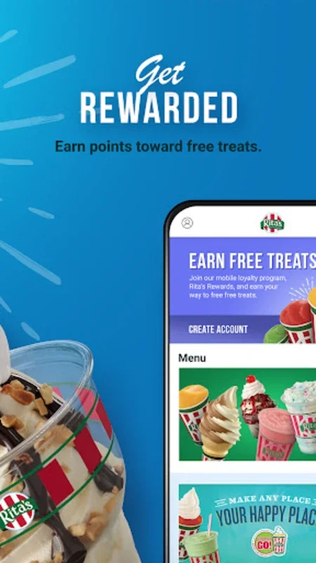 Rita’s Ice for Android - Indulge and Earn Rewards