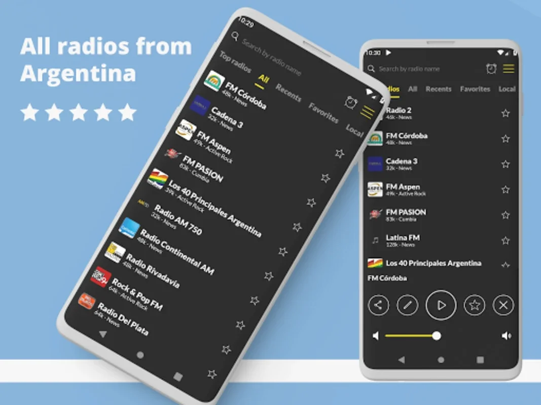 Argentinian FM Radios for Android - Unbeatable Radio Experience