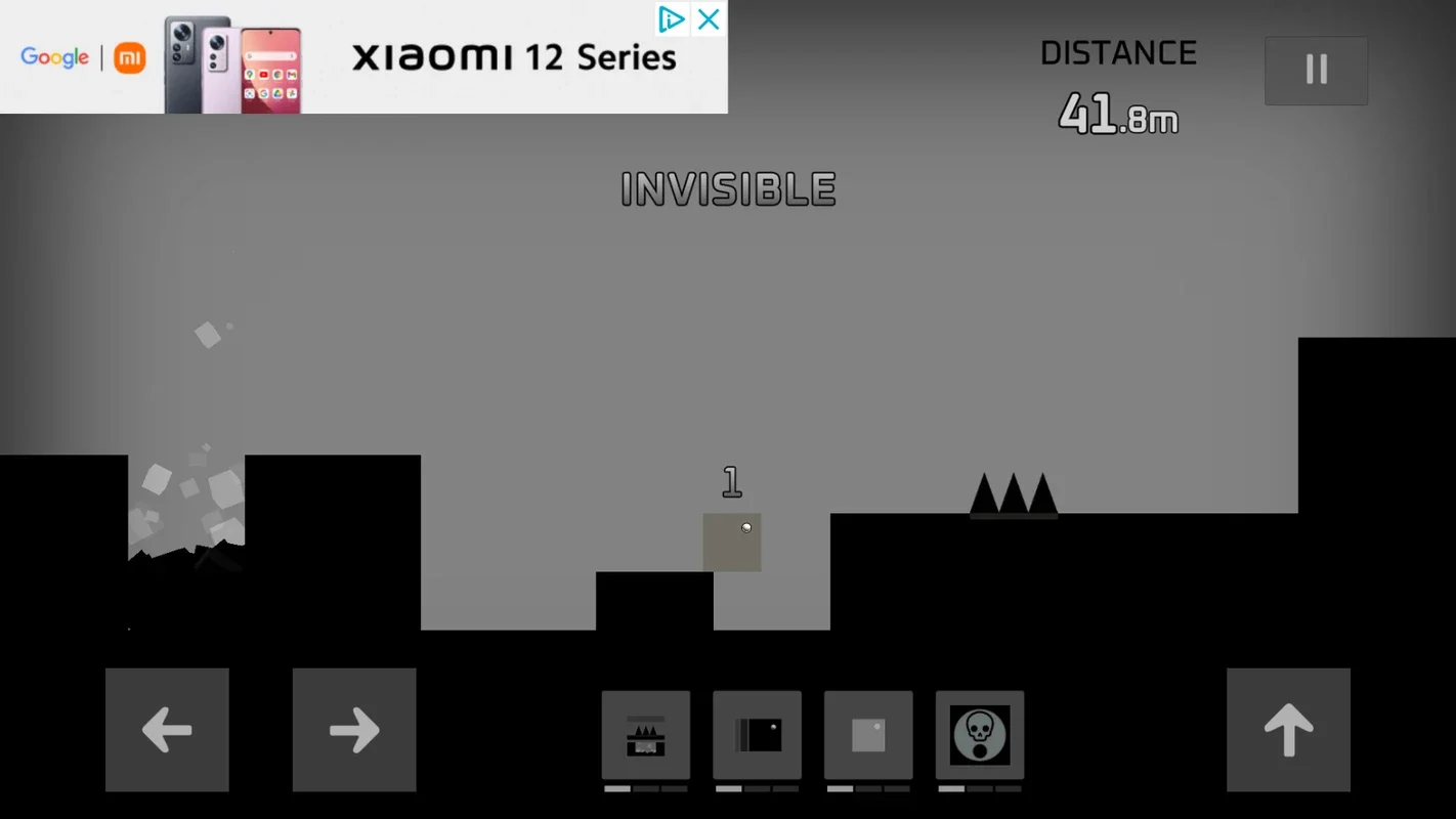 Sqube Darkness for Android: Dodge Obstacles and Reach the Finish Line