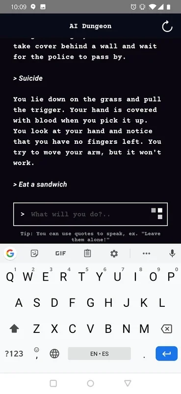 AI Dungeon for Android - Immerse Yourself in Text Adventures