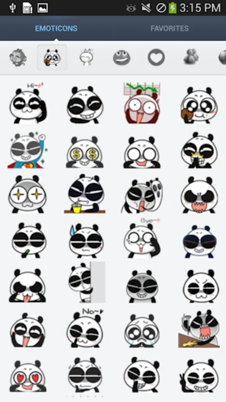 Cute Emoticons for Android - Free Download of the APK