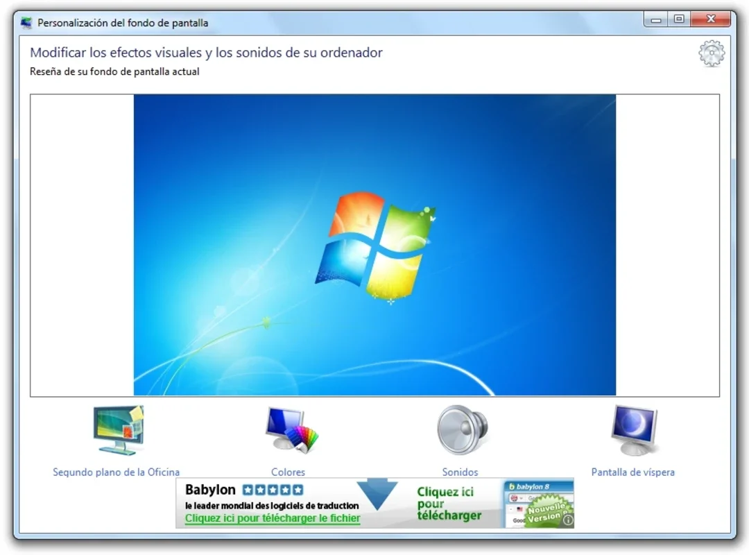 Starter Background Changer for Windows 7 Starter Edition