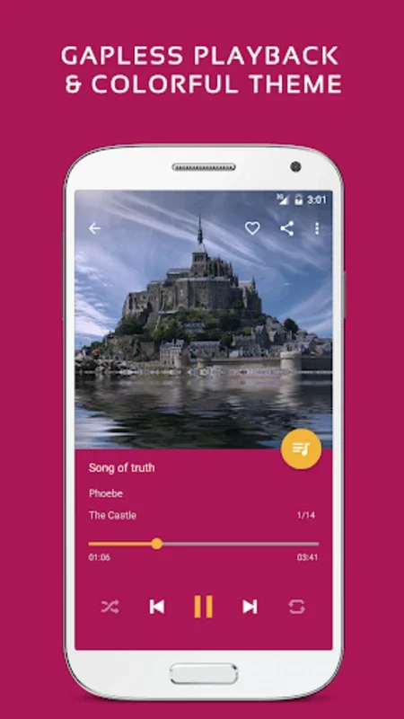 Pulsar+ for Android - Offline Music Player with Gapless Playback