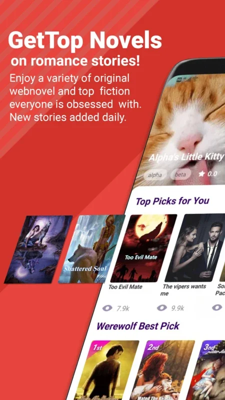 Free Novels for Android - Diverse Romance Tales