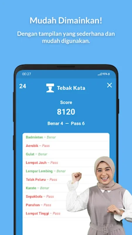 Tebak Kata di Kepala Indonesia for Android - No Downloading Required