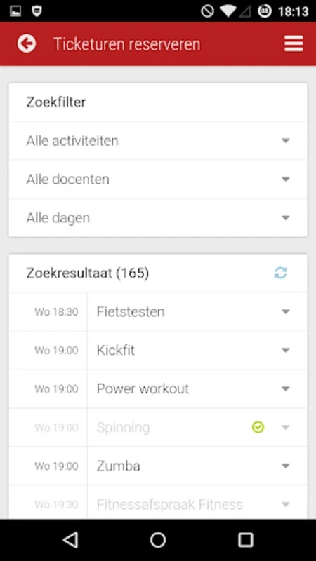 Radboud Sports Centre for Android - Streamline Your Fitness