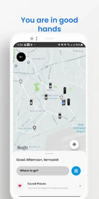 ZayRide Passenger for Android - Secure Taxi Booking