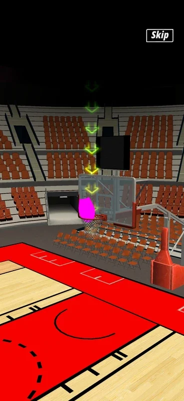 Slingshot Basketball! for Android - Score Slam Dunks