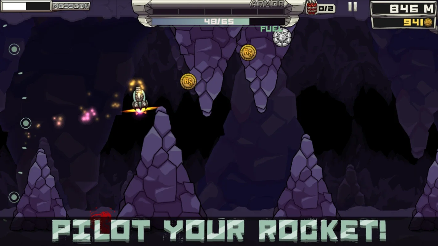 Flop Rocket for Android: Navigate and Upgrade