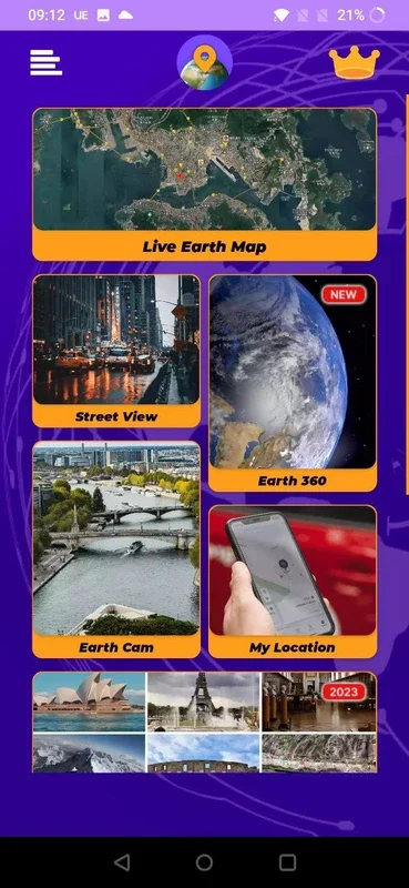 Earth Map Satellite for Android - Explore with 2D & 3D Maps