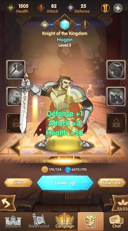 AFK Arena for Android: Lead Heroes in Esperia