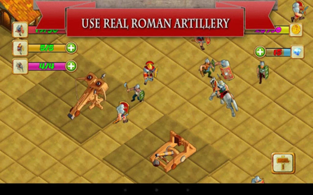 CAESAR EMPIRE WAR for Android - Build the Roman Empire