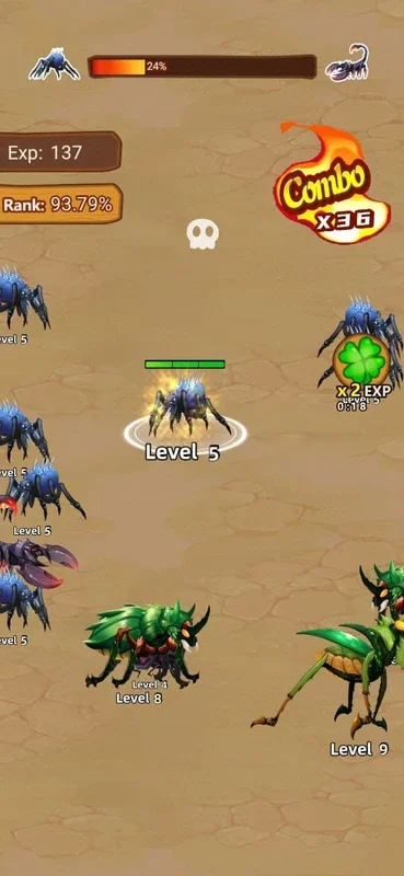 Insect Evolution for Android - Engaging Evolutionary Game