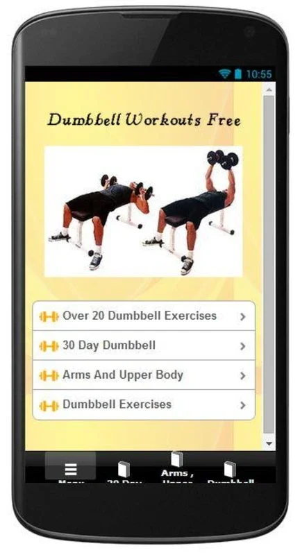 Dumbbell Workouts for Android: Build Muscle Easily