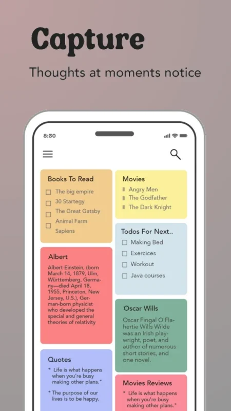 Notes keep and Lists for Android: Organize Tasks and Ideas