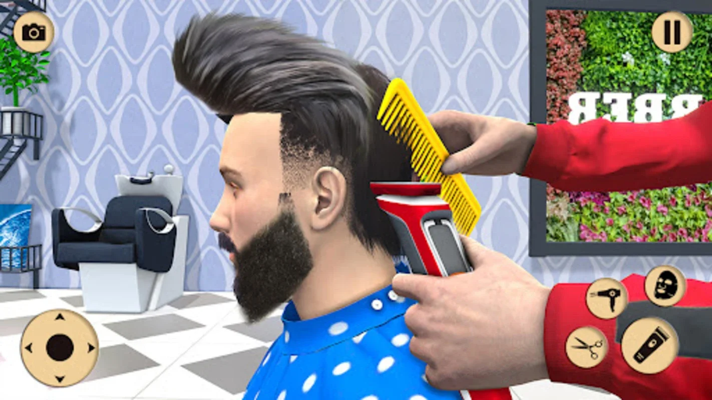 Barber Shop Haircut Simulator for Android: Virtual Styling Fun