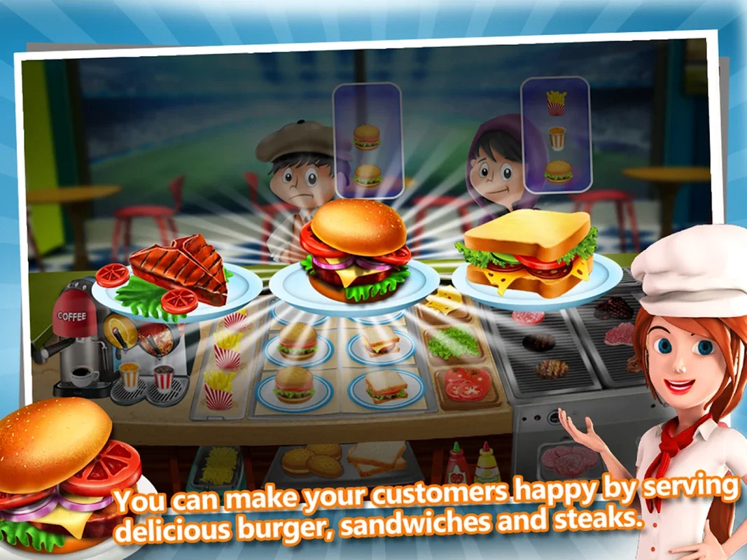 Fast Food Tycoon for Android: Build Your Culinary Empire