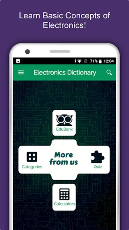 Electronics & Communications Dictionary - Offline for Android