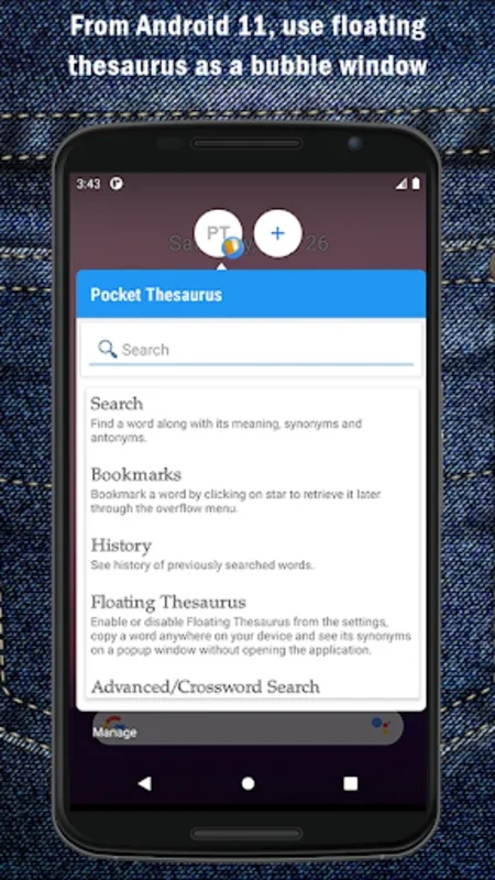 Pocket Thesaurus for Android - Enhance Vocabulary