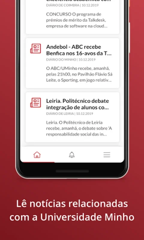 App UMinho for Android: Academic Hub with Payment Tools