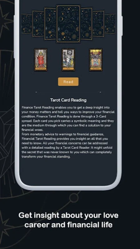 Divine Tarot for Android - Personalized Insights