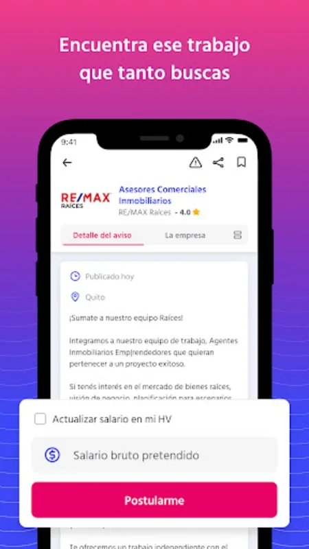 Multitrabajos: bolsa de empleo for Android - Find Jobs Easily