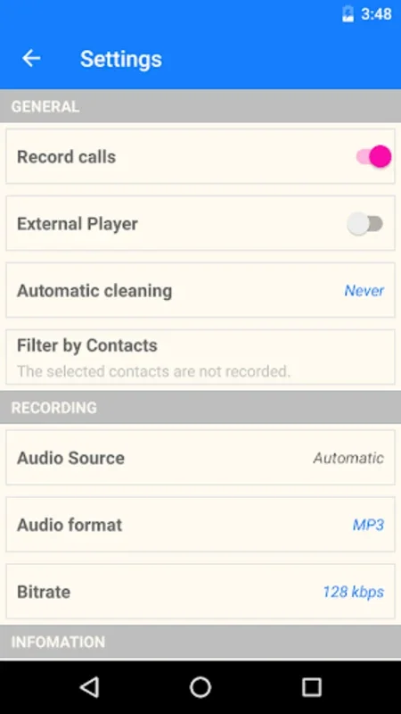 MP3 Call Recorder for Android - Handy Recording App