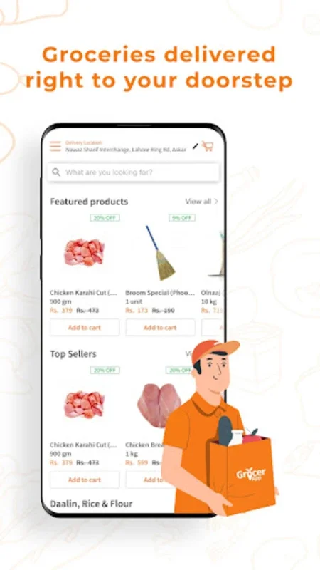 GrocerApp - Android's Premier Grocery Delivery