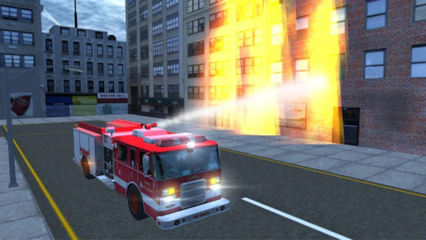 Real Fire Truck Driving Simula for Android - No Downloading Needed