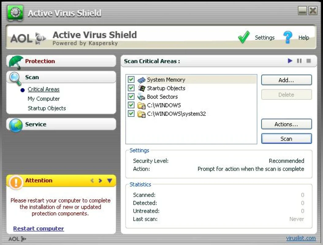 Active Virus Shield for Windows - Free and Powerful Protection