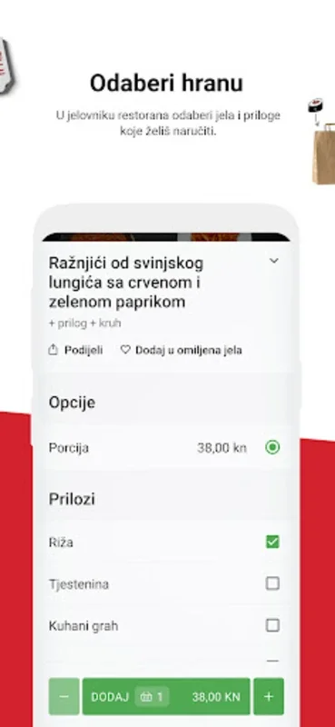 dobartek.hr for Android - Effortless Food Ordering