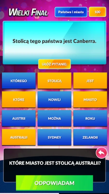 Zagraj va banque! for Android - An Immersive Trivia Game