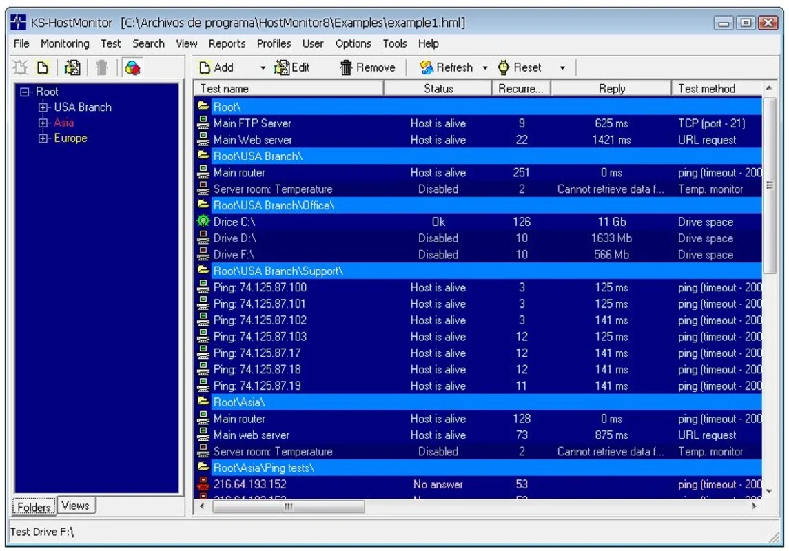 Advanced Host Monitor for Windows - Manage and Monitor Servers