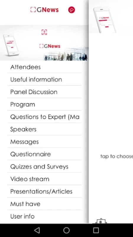 GNews for Android: Streamline Conference Info