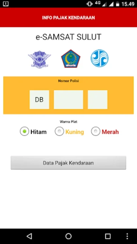 Pajak Kendaraan Sulut for Android: Simplify Vehicle Tax Management