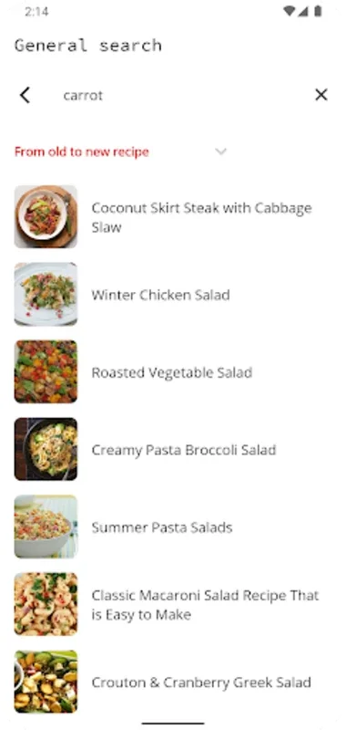 Salad Recipes for Android: Diverse & Offline