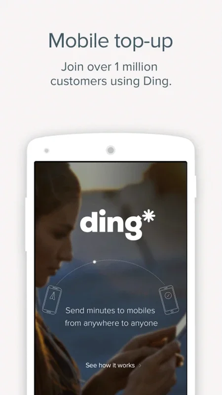 Ding for Android - Recharge Anytime, Anywhere