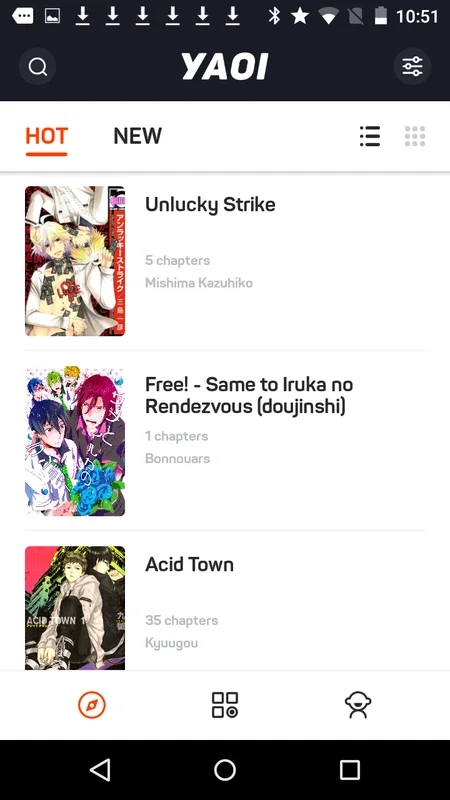 Yaoi Manga: Extensive Gay Manga Collection for Android