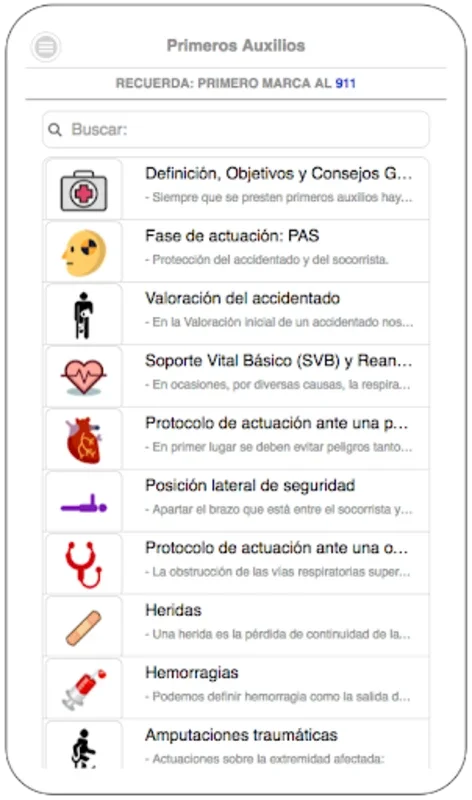 Primeros Auxilios for Android: Workplace Safety App